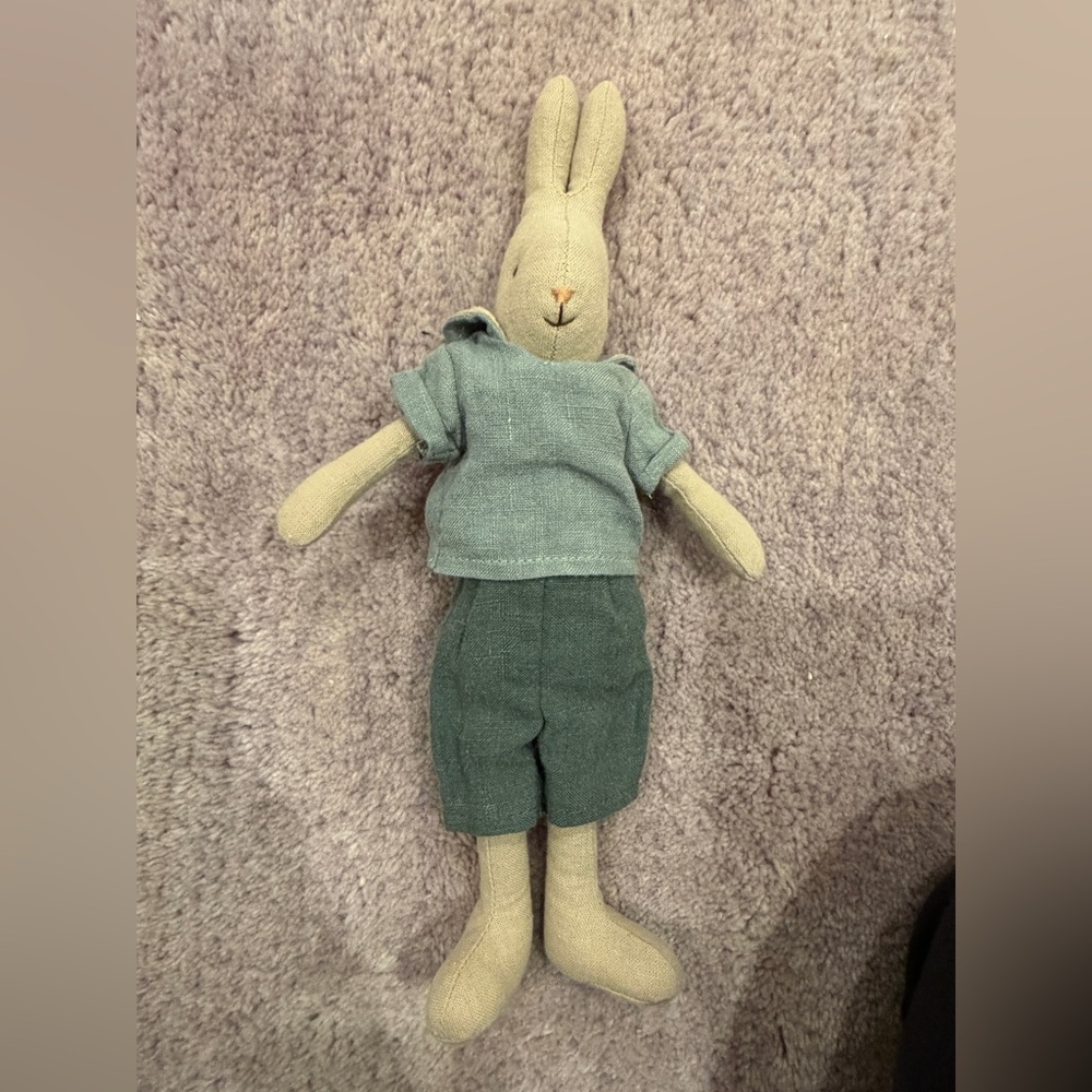Maileg Rabbit , Size 2 - Classic Shirt and Shorts